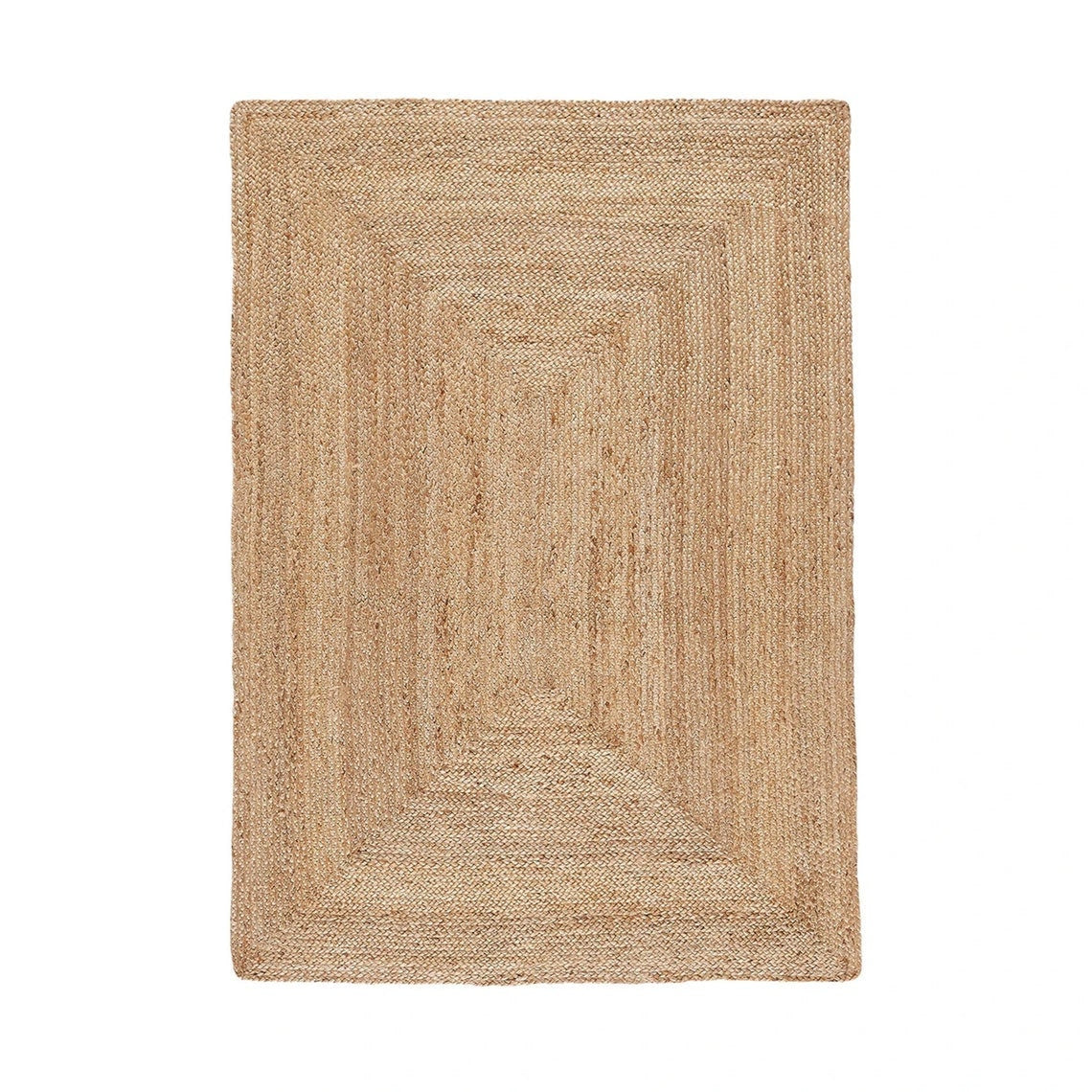 Natural Jute Rug Rectangle Farmhouse Jute Area Rug Handmade Carpet