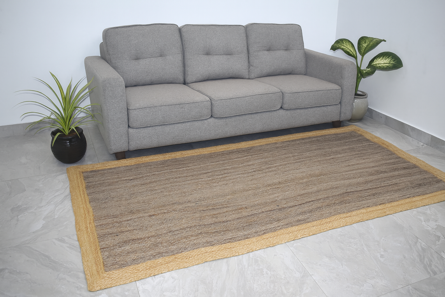 Eco-Friendly Jute Rug – Durable Woven Carpet for Home & Office
