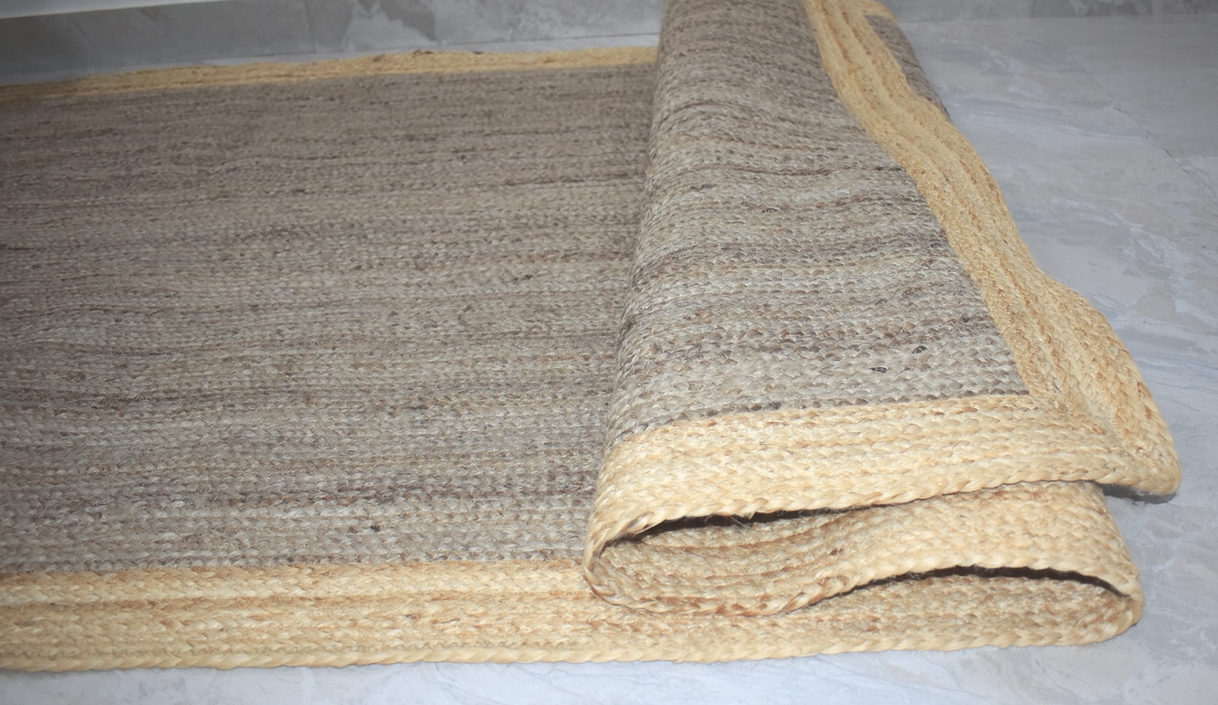 Eco-Friendly Jute Rug – Durable Woven Carpet for Home & Office