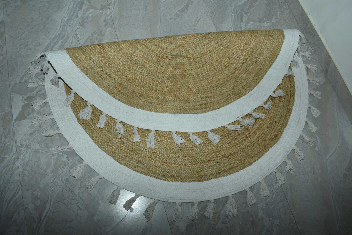 Natural Fiber Jute Rug – Sustainable Handmade Rug for Home Décor Living Room Bedroom