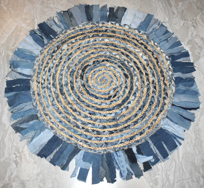 Tapis Tressé Ripaz Vogue - Tapis De Jute Tressé à La Main Rectangle