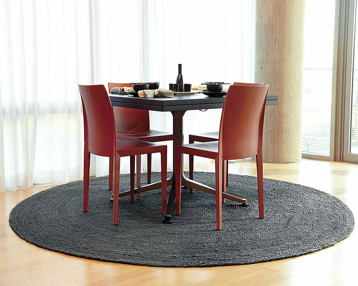 Ripaz Vogue - Handmade Natural Round Jute Rug Boho Braided Carpet