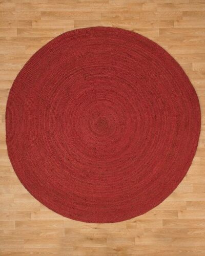 Jute Rug Design Braided Jute Rug Eco-Friendly Braided Round Round Jute Area Rug Boho Farmhouse Floor Carpet